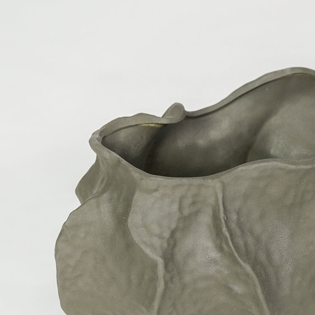 Doof Olive Table Ceramic Vase - Small