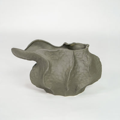 Doof Olive Table Ceramic Vase - Small