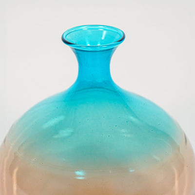 Double Shade Globe Glass Vase