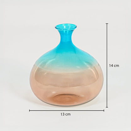 double shade globe glass vase dimensions