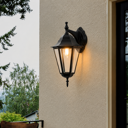 Down Facing Outdoor Wall Light - Large