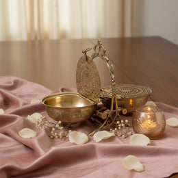Dravya Brass Centrepiece Bowl