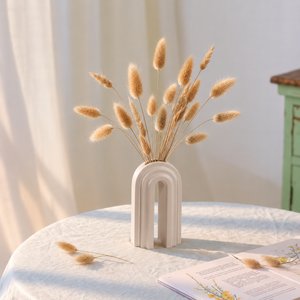 Bunny Tail Dried Pampas Grass - Natural Brown