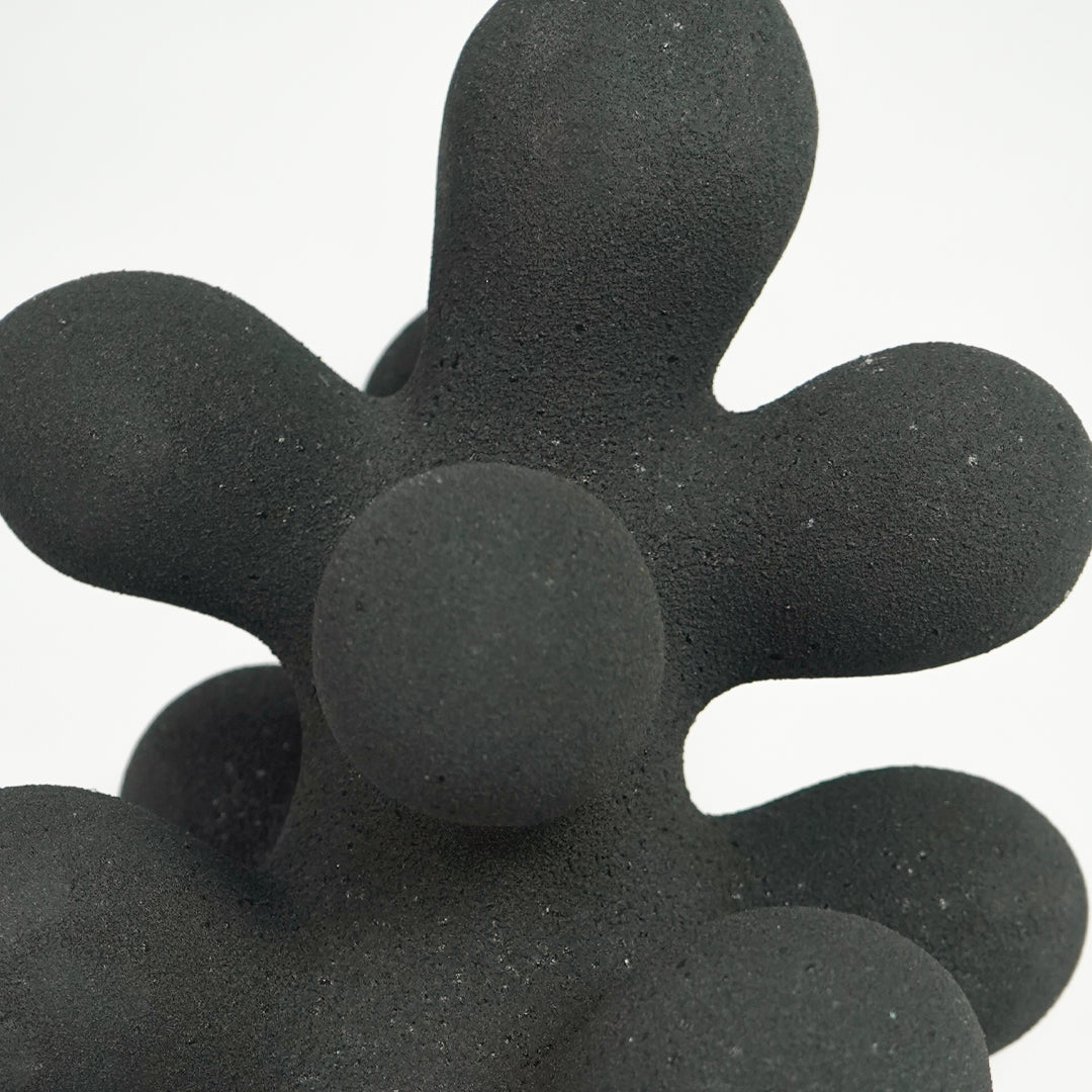 Duplication Modern Tabletop Sculpture - Black
