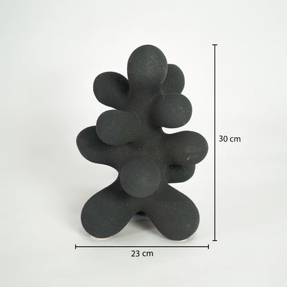 Duplication Modern Tabletop Sculpture - Black