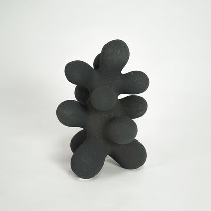 Duplication Modern Tabletop Sculpture - Black
