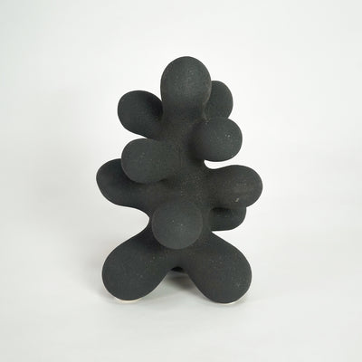 Duplication Modern Tabletop Sculpture - Black
