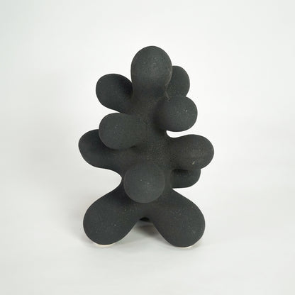 Duplication Modern Tabletop Sculpture - Black