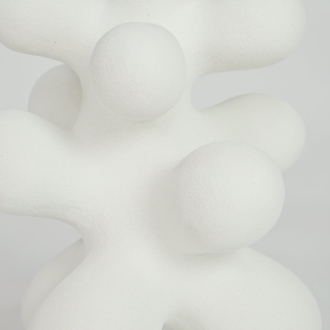 Duplication Modern Tabletop Sculpture - White