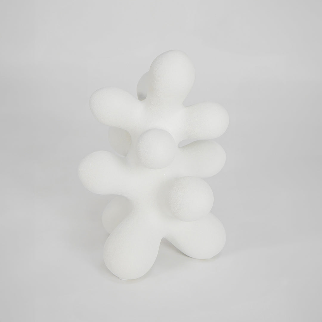 Duplication Modern Tabletop Sculpture - White