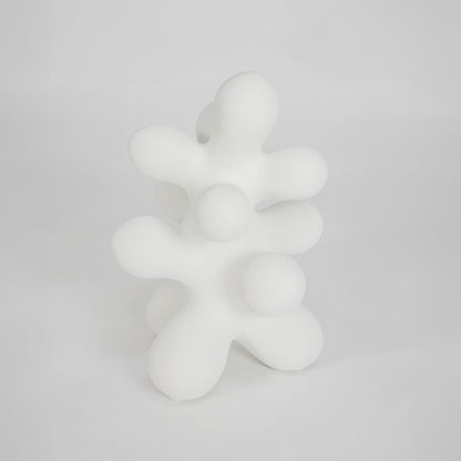 Duplication Modern Tabletop Sculpture - White