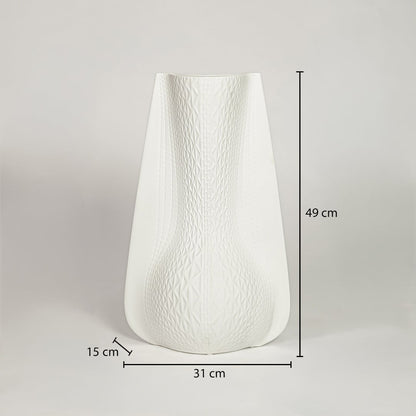dwol white ceramic vase dimensions