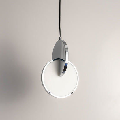Eclipse Pendant 2 Piece Light - Chrome