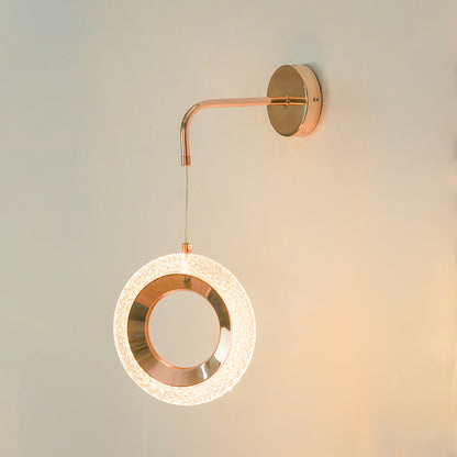 Elite Rose Gold Wall Light