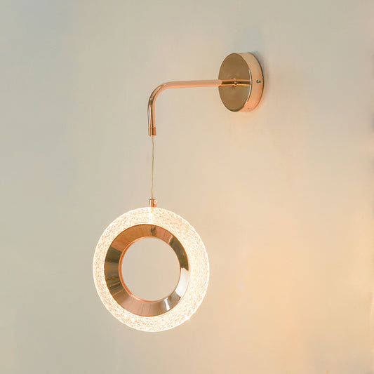 Elite Rose Gold Wall Light
