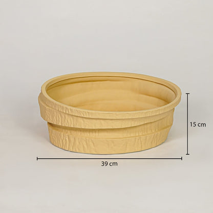 elsa ceramic bowl yellow dimensions