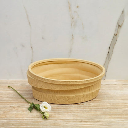 elsa ceramic bowl yellow main lifestyle