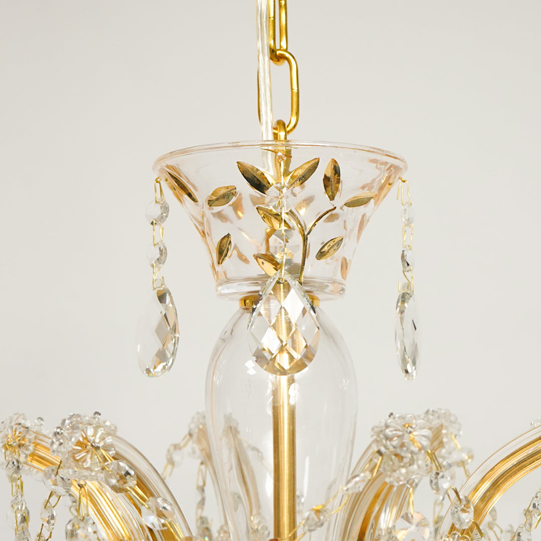 Losico 7-Arm Crystal Cascade Chandelier