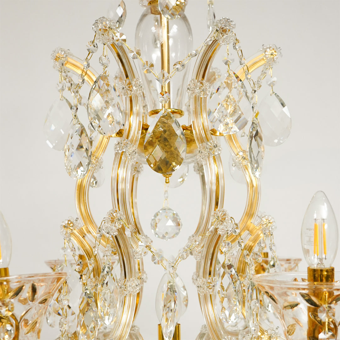 Losico 7-Arm Crystal Cascade Chandelier