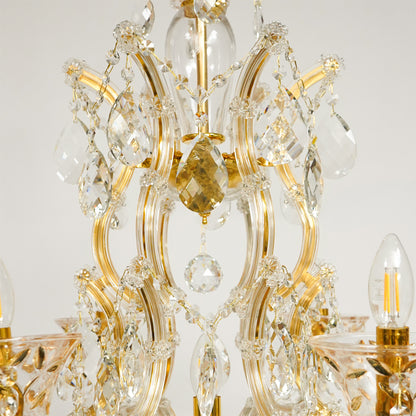 Losico 7-Arm Crystal Cascade Chandelier
