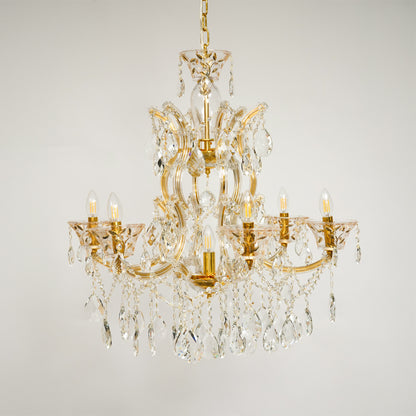 Losico 7-Arm Crystal Cascade Chandelier