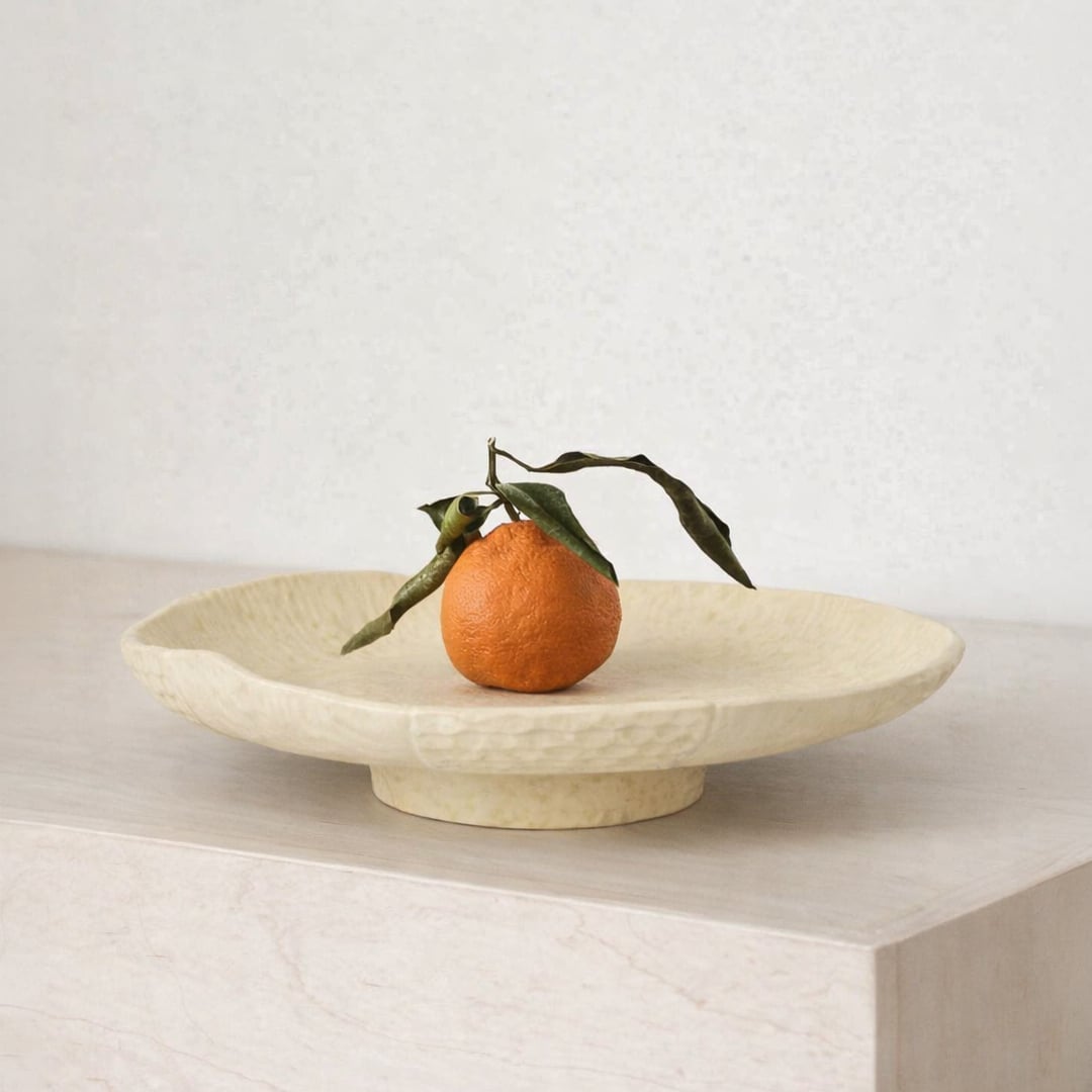 espiel porcelain decorative bowl green main lifestyle
