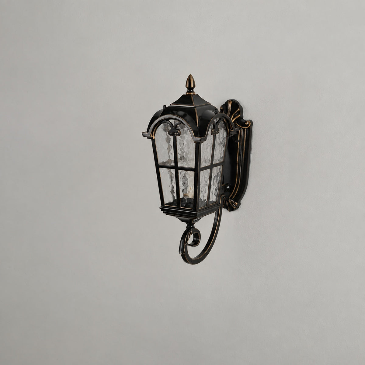 Europe Outdoor Wall Light - Black