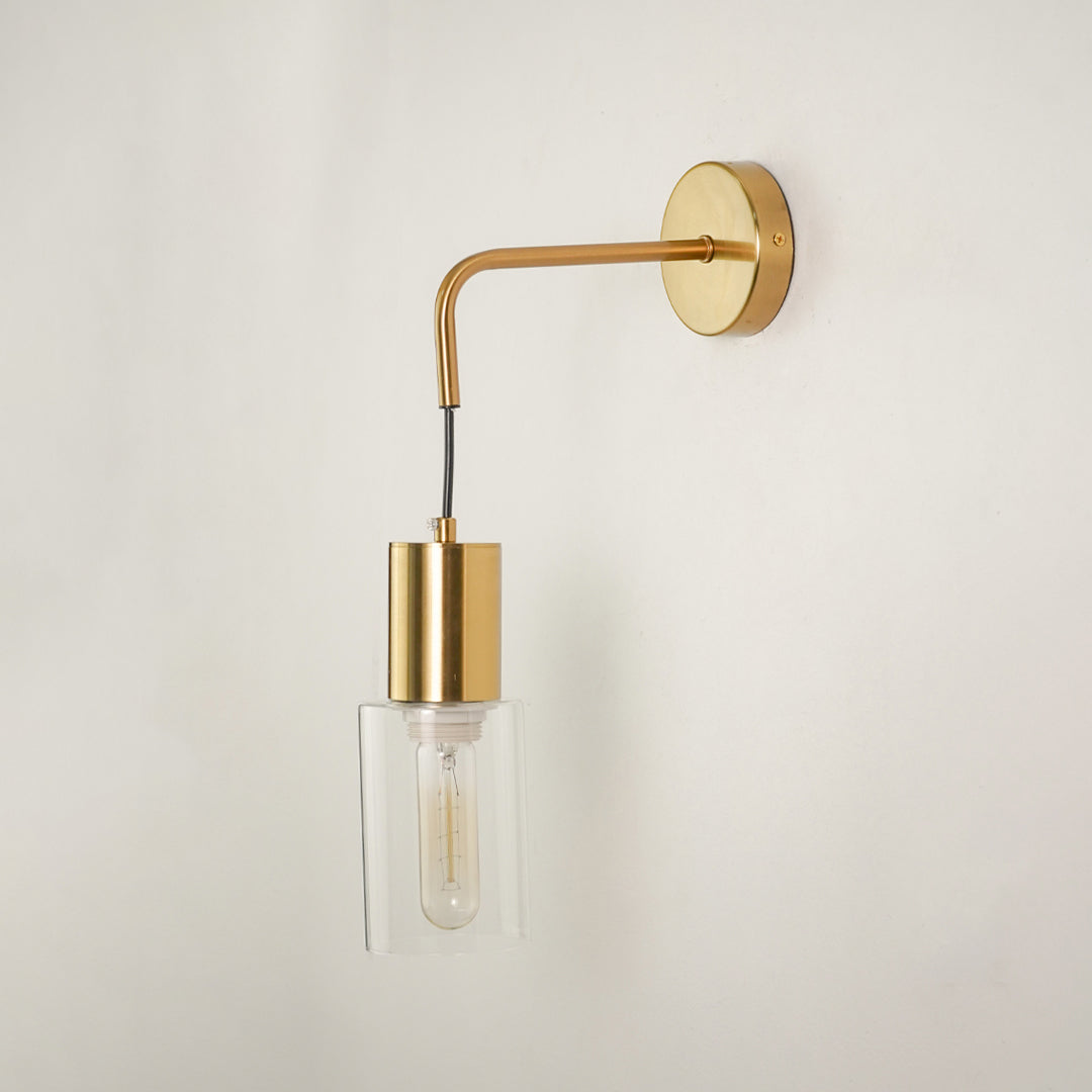 European Style Clear Glass Lamp Wall Lamp