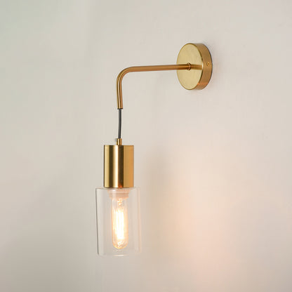 European Style Clear Glass Lamp Wall Lamp
