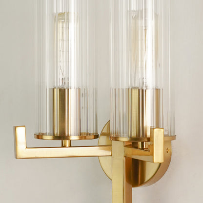 Evolve Nordic Double Glass Wall Sconce