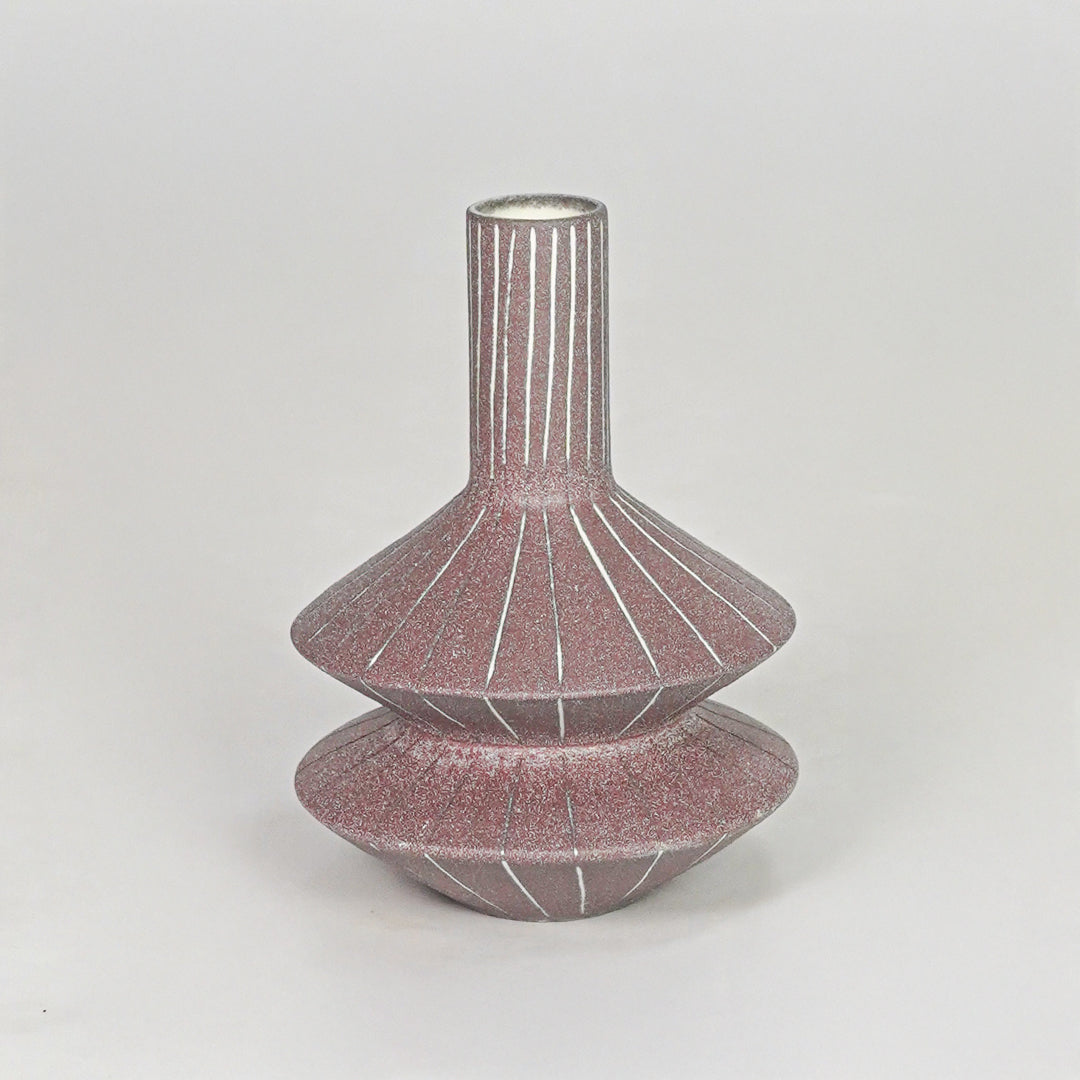Ferro Rings Ceramic Vase