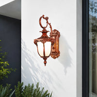 Fervor Outdoor Wall Light - Dark Brown