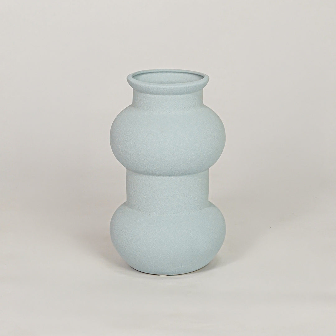 Flagon Ceramic Vase - Blue