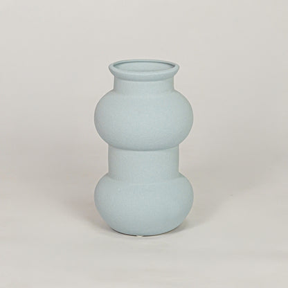 Flagon Ceramic Vase - Blue