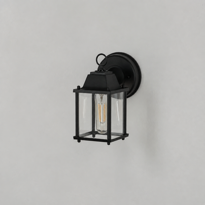 Float Outdoor Wall Light - Transparent Glass