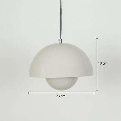 Flowerpot Pendant Light - Grey