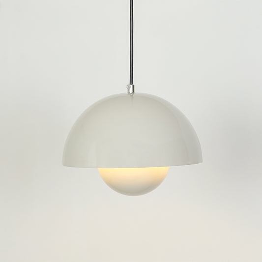 Flowerpot Pendant Light - Grey
