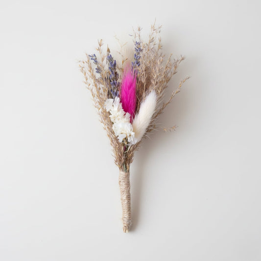 forar boutonniere white background