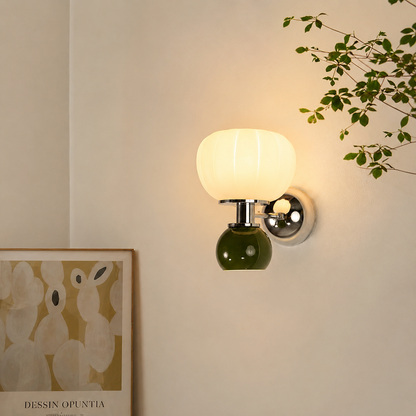 Freya Up-Down Wall Light- Green