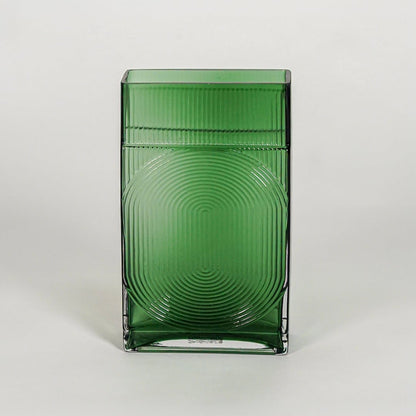 gammel glass vase small white background