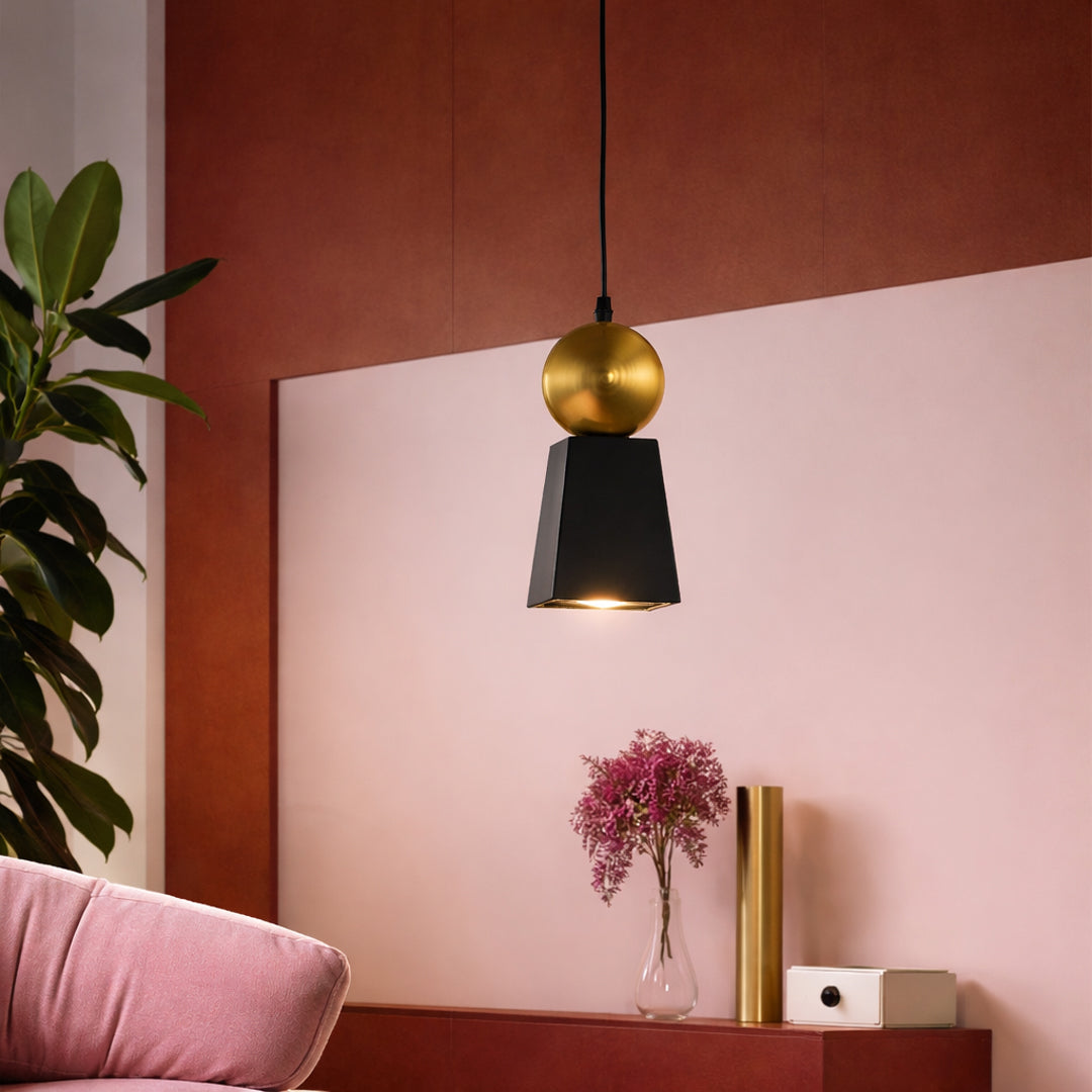 Gatik Drop Pendant Light - Truncated Frustum