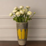 Glass Style Ceramic Vase