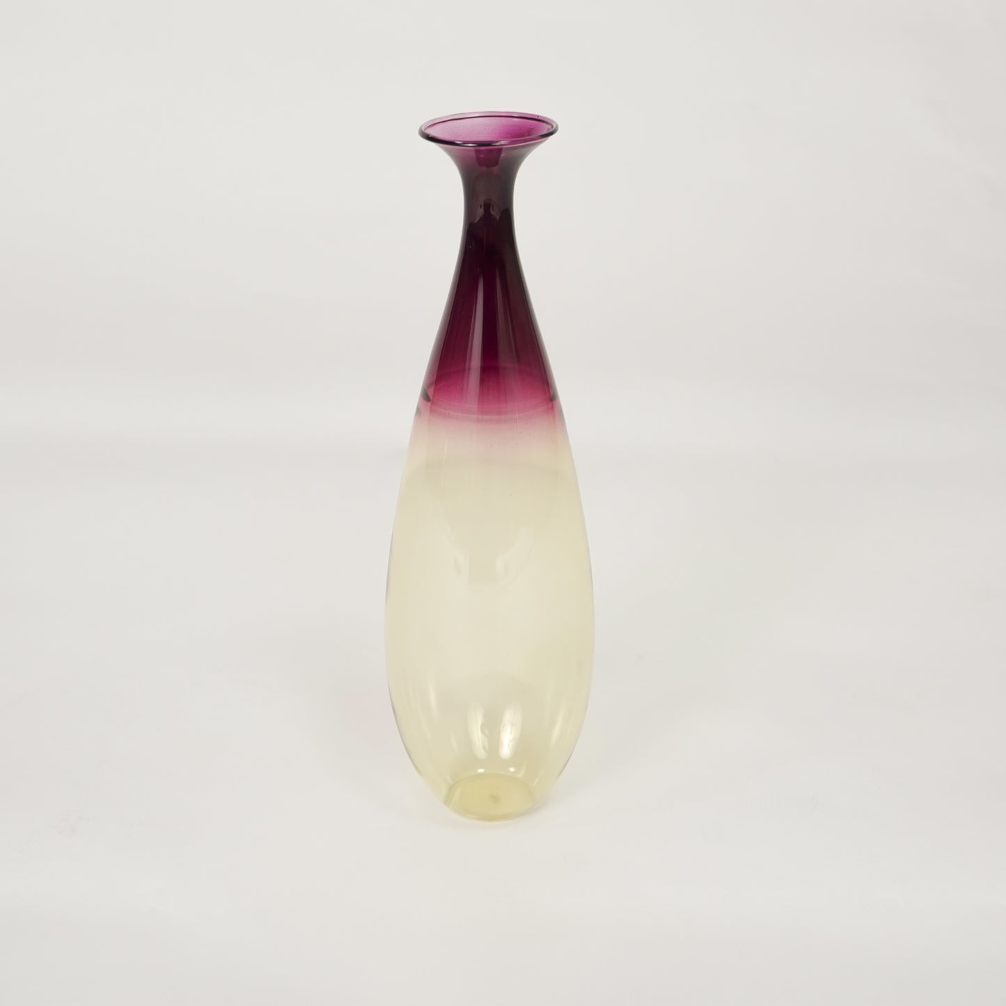White background image of glatker glass vases for elegant tabletop decor styling and modern living room interior design.
