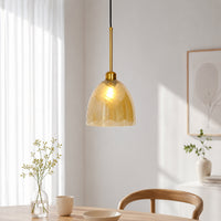 Glimmer Glow Hanging Lamp - Dome