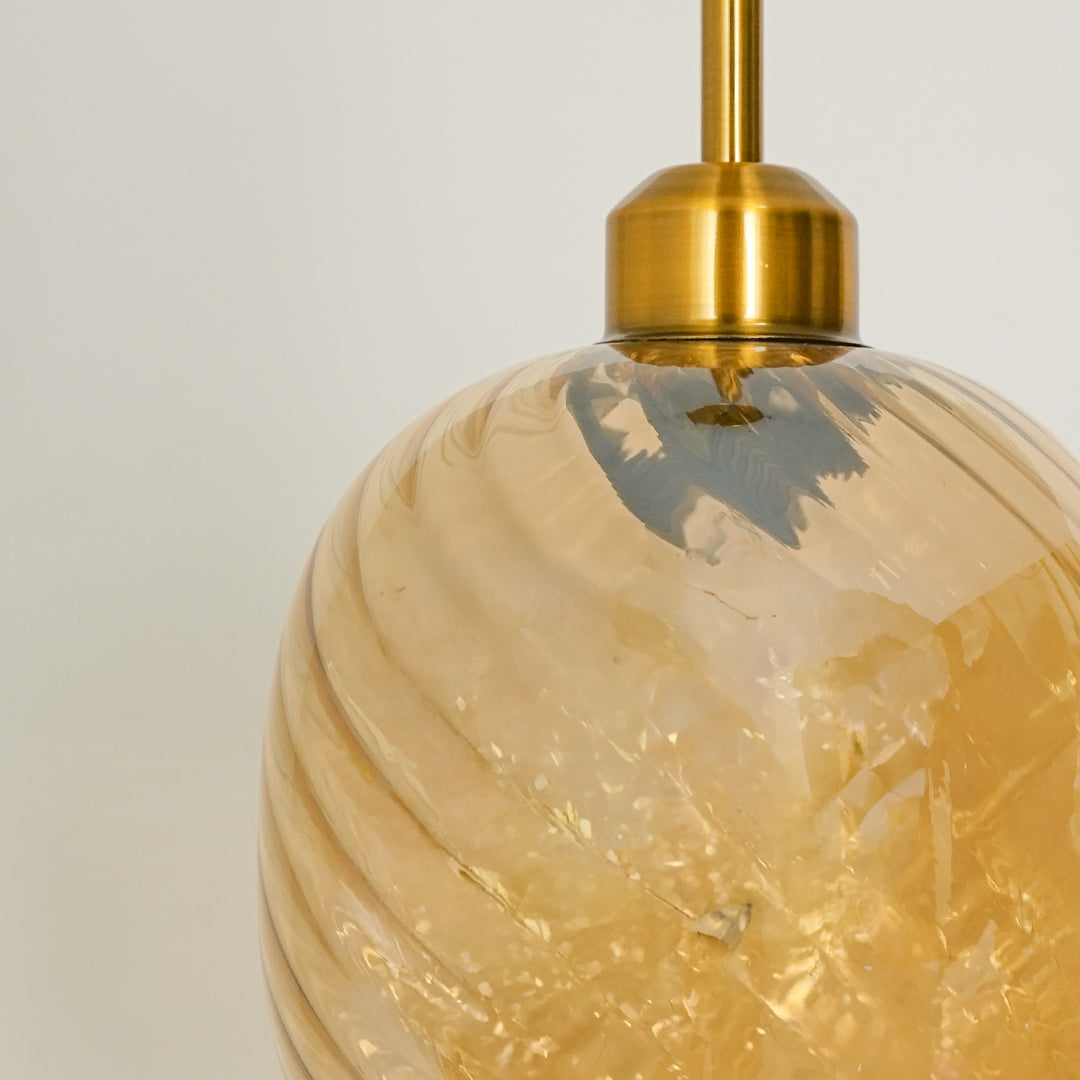 Glimmer Glow Hanging Lamp - Oval