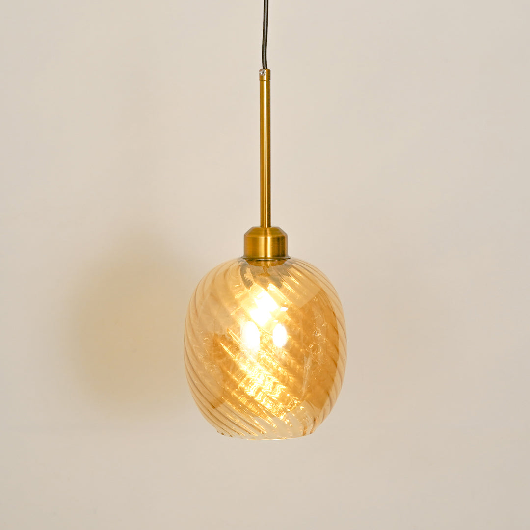 Glimmer Glow Hanging Lamp - Oval