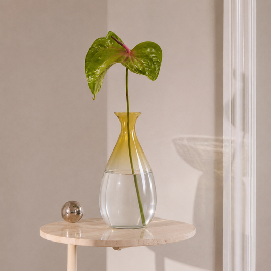 Grouped image of small mediterranean style jar for elegant tabletop decor styling and modern home interior room decoration.