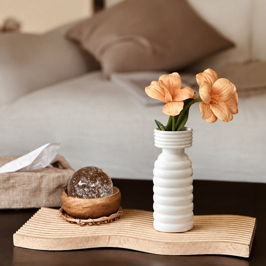 Grace & Hope Vase - White