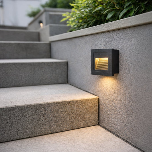 grey metal outdoor foot light main lifestyle
