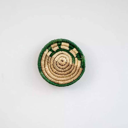 Half-Sunburst Sabai Grass Wall Basket - Style F